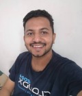 Встретьте Мужчинa : Kishan, 27 лет до Албания  Bangalore 